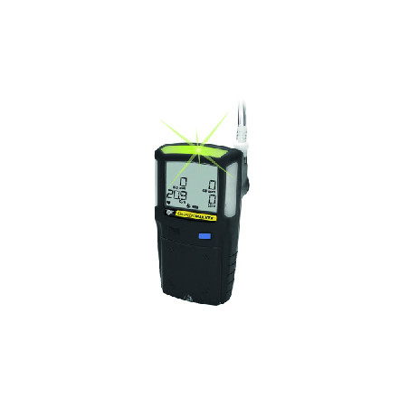 Detector de 2 gases GasAlert MAX XT II O2 y H2S negro