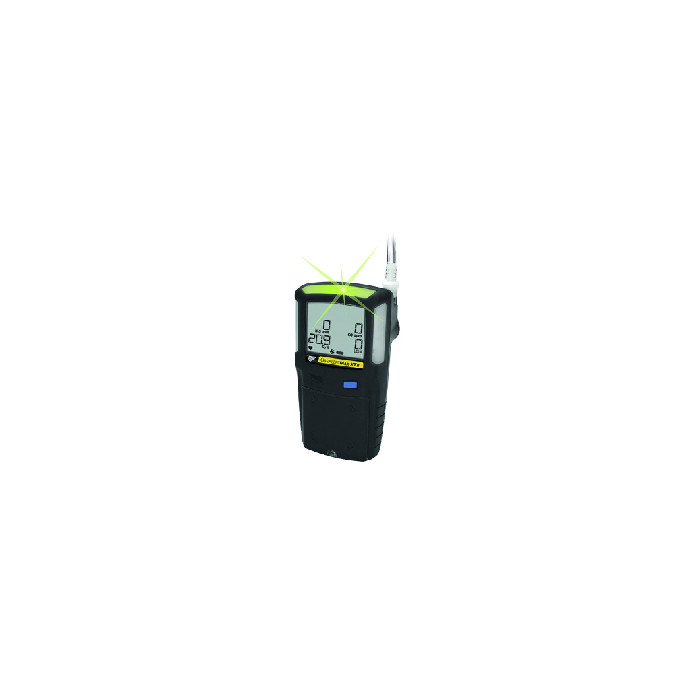 Detector de 3 gases GasAlert MAX XT II O2, H2S y CO negro